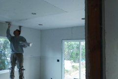 Drywall mudding