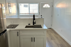 Kitchen sink view